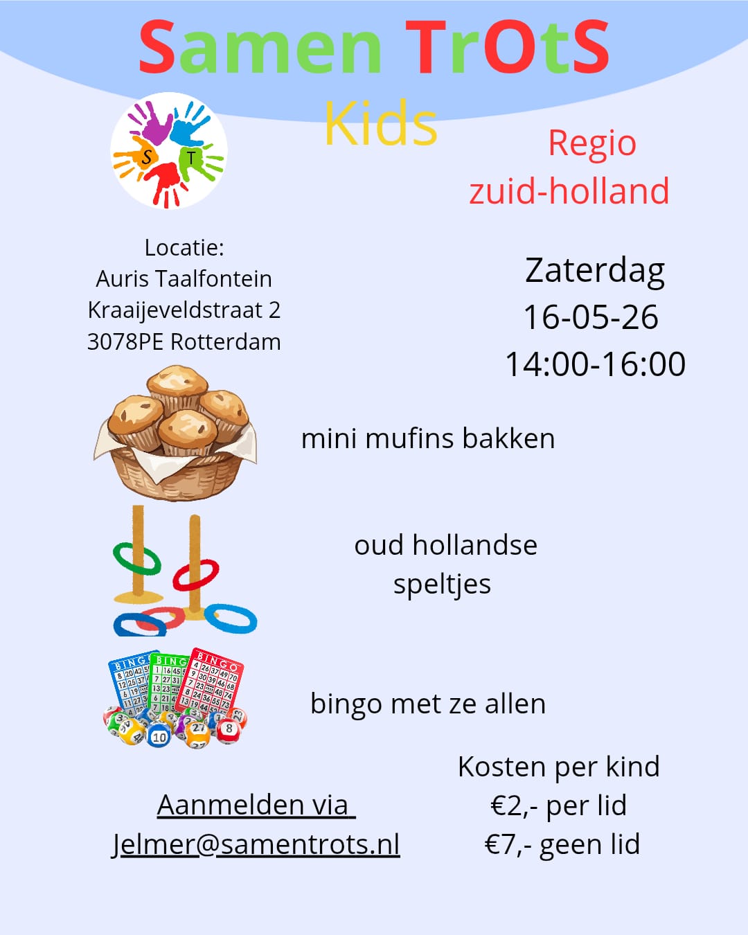Activiteiten Zuid-Holland 16 mei